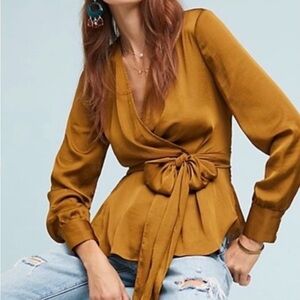 Anthropologie plunge top
